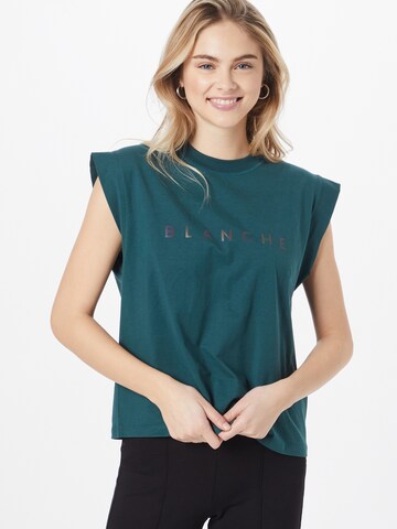 Blanche Top 'Virginia' in Blue: front