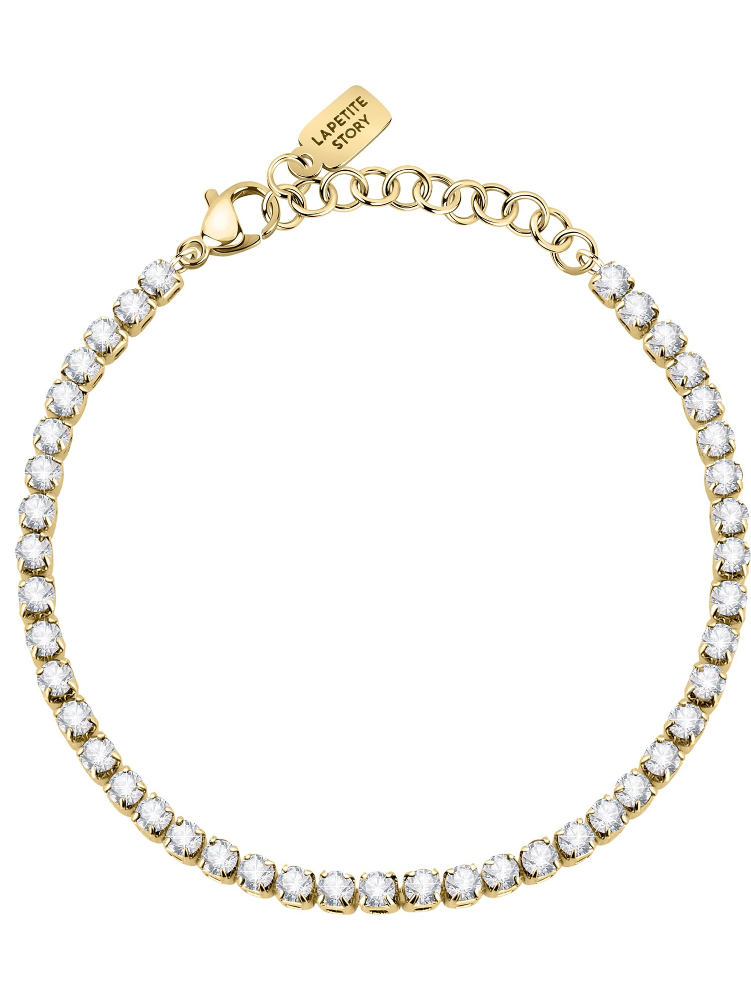 La Petite Story Bracelet in Gold: front