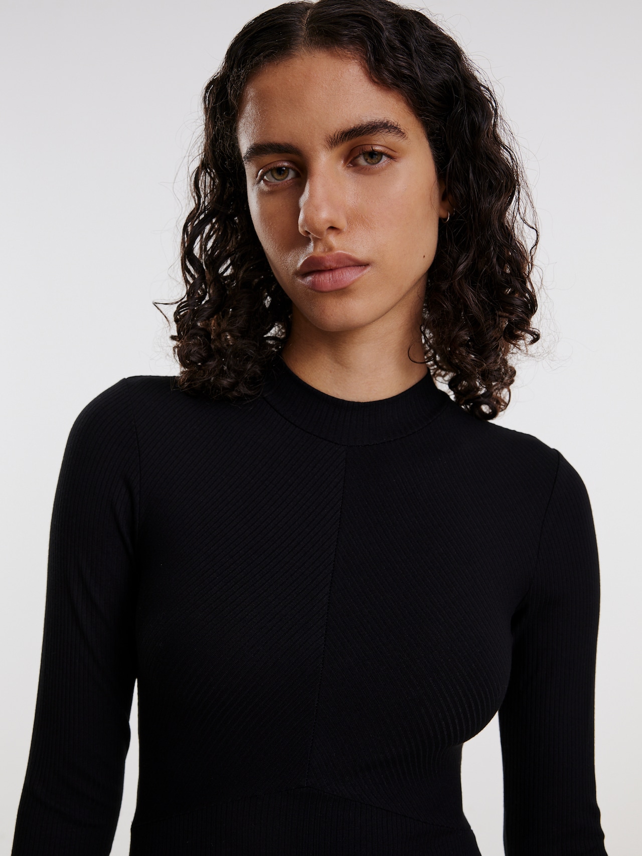 EDITED Jurk 'Diane' Zwart