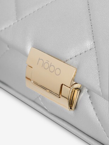 NOBO Handtasche 'Quilted' in Silber
