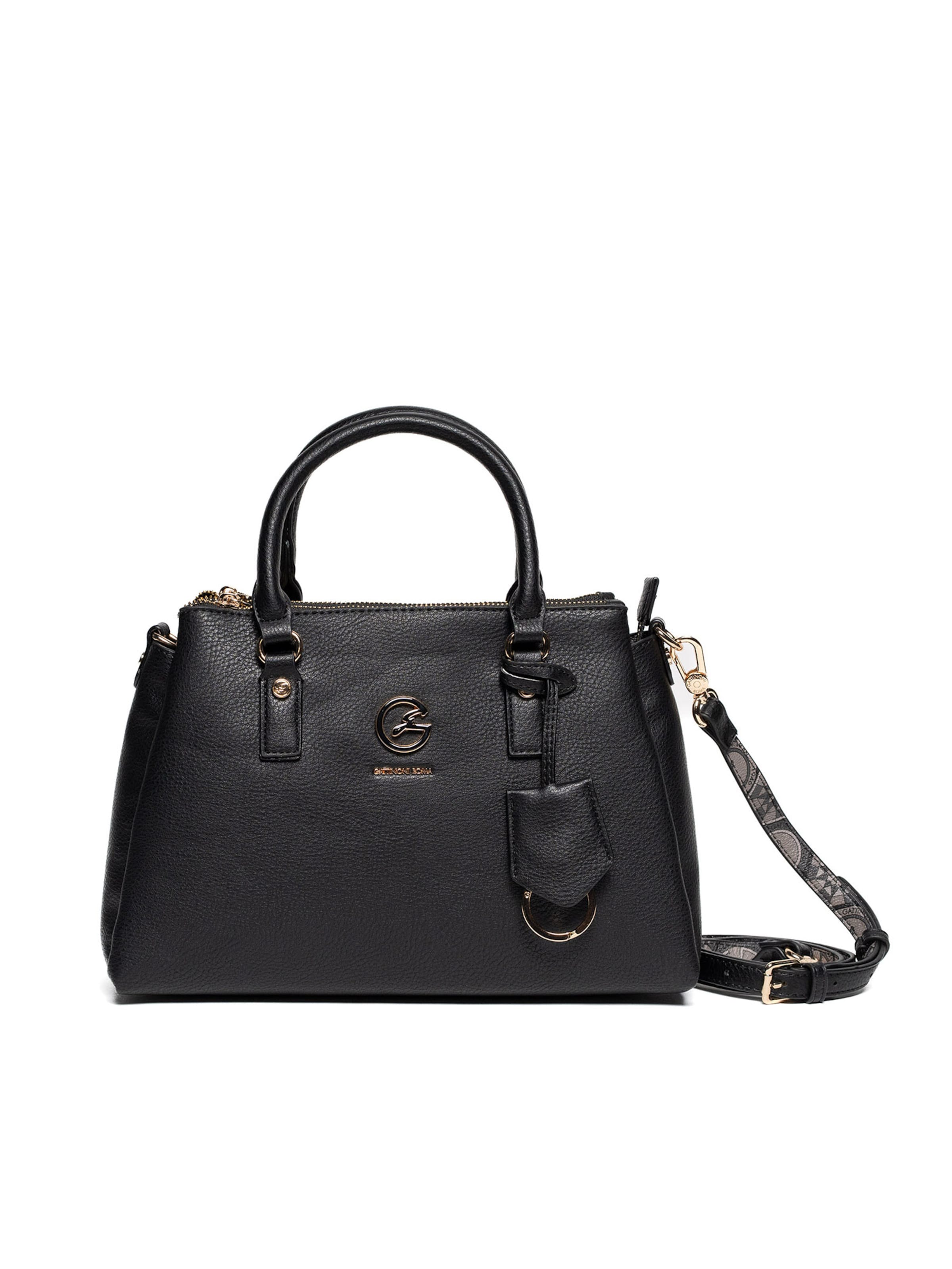Gattinoni Handtas in Zwart: voorkant