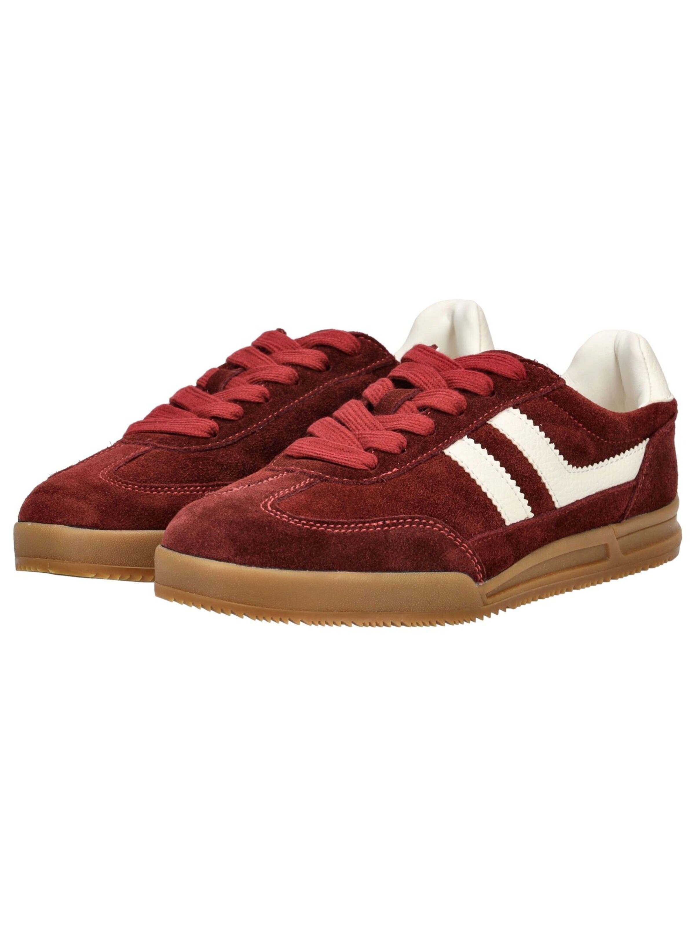 Baskets basses INUOVO en rouge