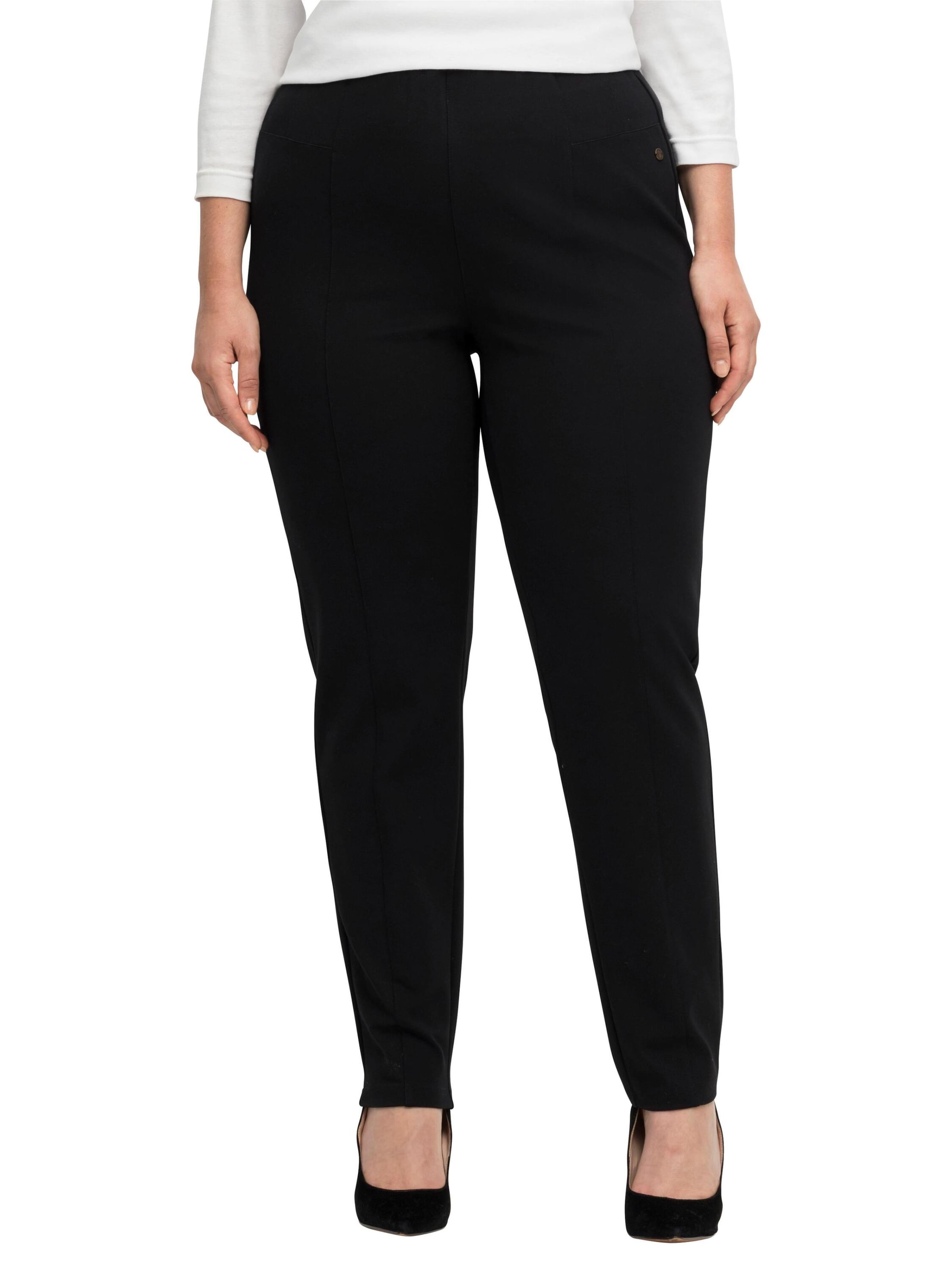 juoda SHEEGO Prigludęs Kelnės: priekis