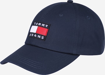 Tommy Jeans Cap in Blue: front