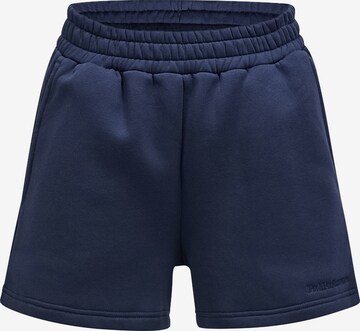 PEAK PERFORMANCE Regular Sweatshorts in Blau: predná strana