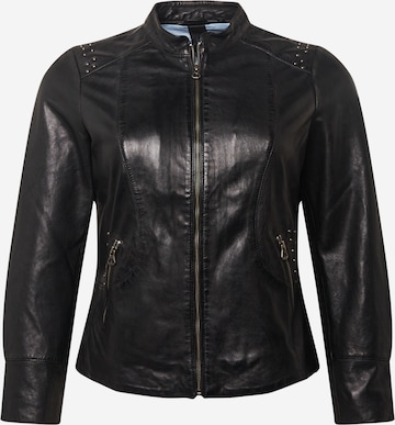 Veste mi-saison 'Lely' Gipsy Comfort Line en noir : devant