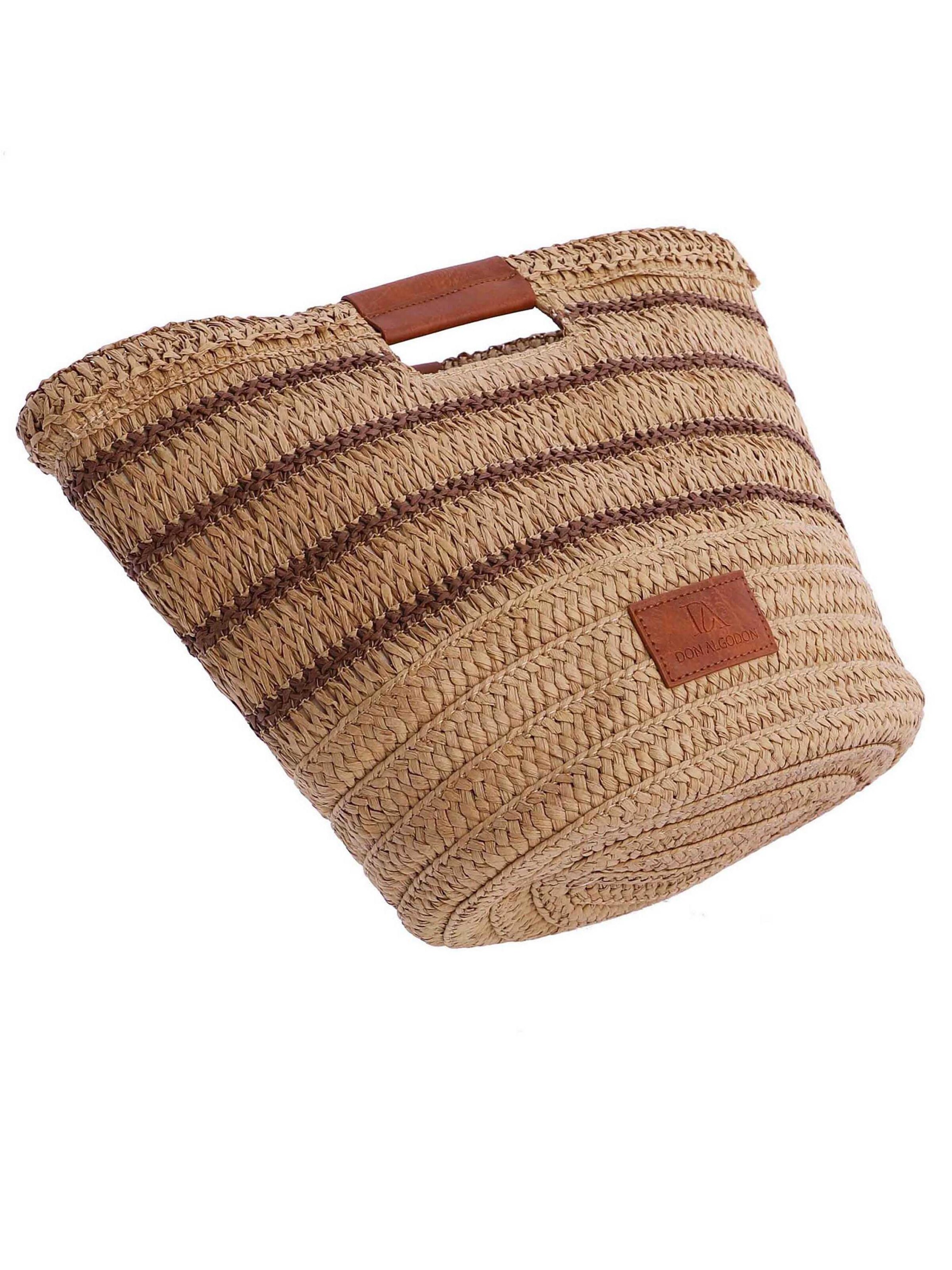 Don Algodon - Bolso de hombro 'Fione' en marrón