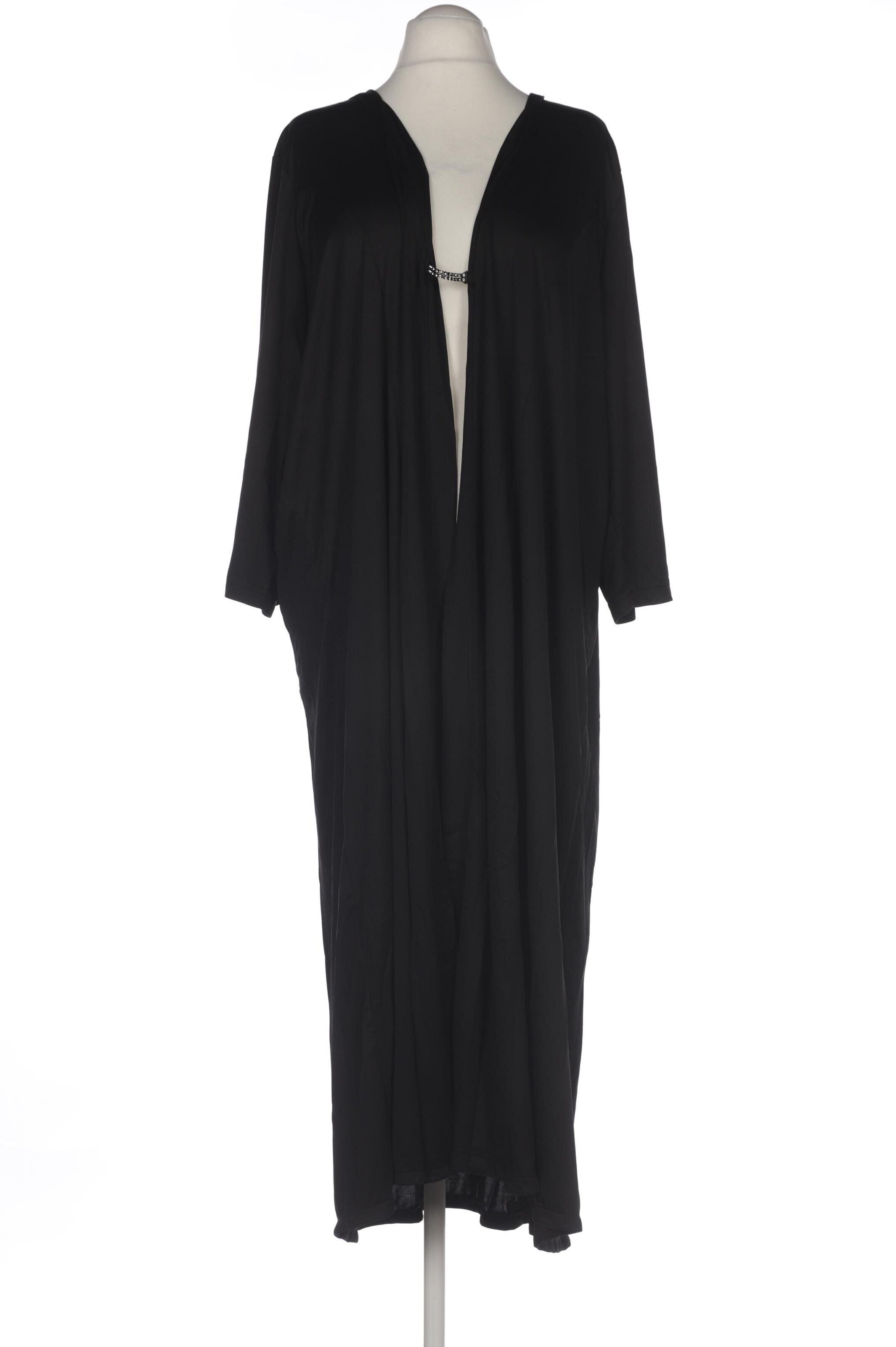 Ulla Popken Strickjacke 9XL in Schwarz: Vorderseite