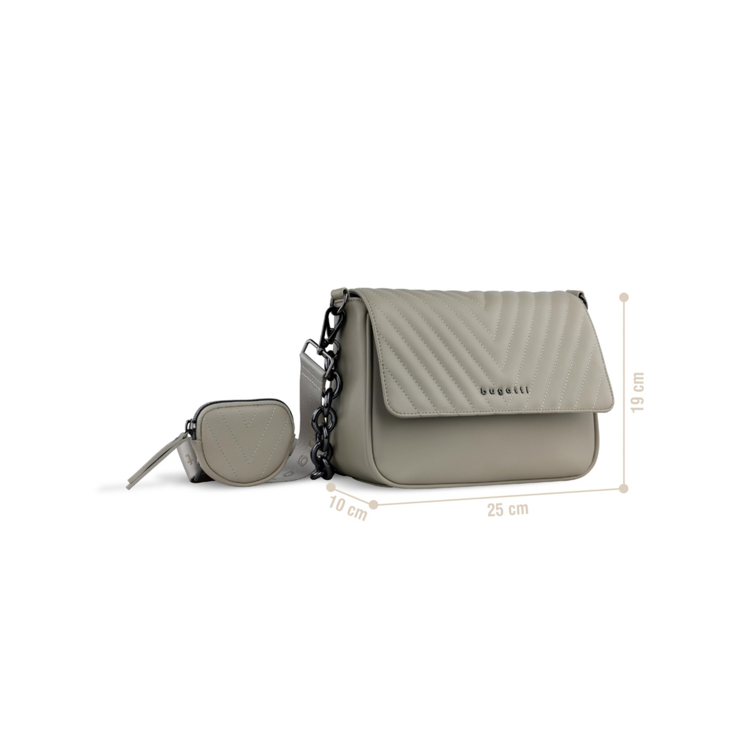 bugatti Crossbody bag 'Sira' in Beige