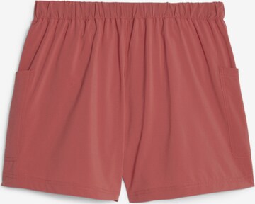 Regular Pantalon de sport PUMA en rouge