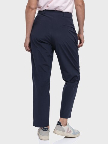 Schöffel Regular Outdoorbroek ' Urban CIRC Pants Style Baguio WMS ' in Blauw