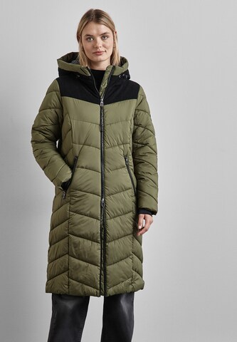 STREET ONE Winter Coat in Green
