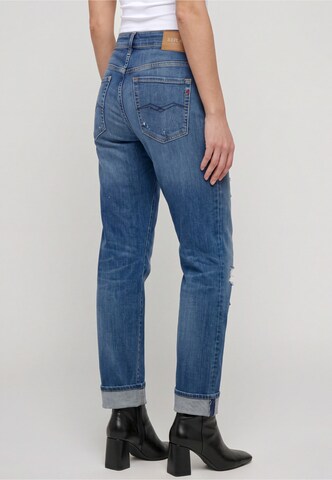REPLAY Regular Jeans in Blau: Rückseite