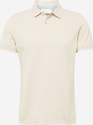 s.Oliver T-shirt i beige: framsida