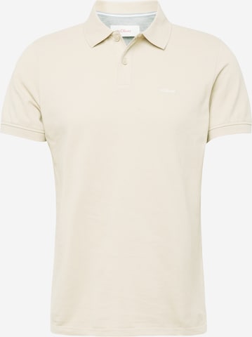 s.Oliver Poloshirt in Beige: predná strana