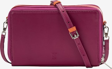 DuDu Umhängetasche 'Ines' in Pink: Vorderseite