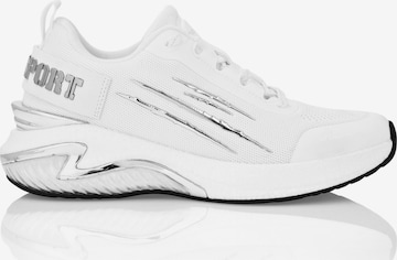 Sneaker bassa di Plein Sport in bianco: frontale