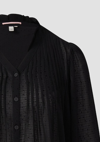 QS Blouse in Zwart