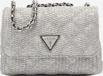 Sac à bandoulière 'GIULLY II MINI COMP CVRT FLP' GUESS en Argent