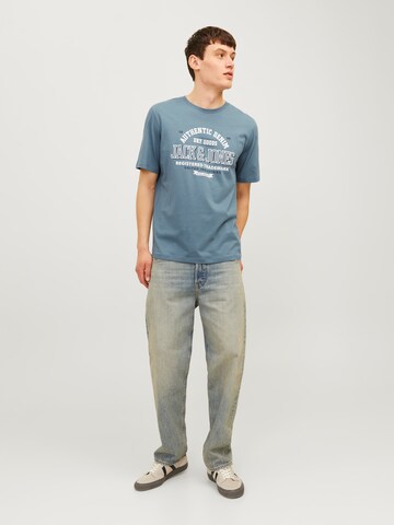 JACK & JONES T-Shirt in Blau