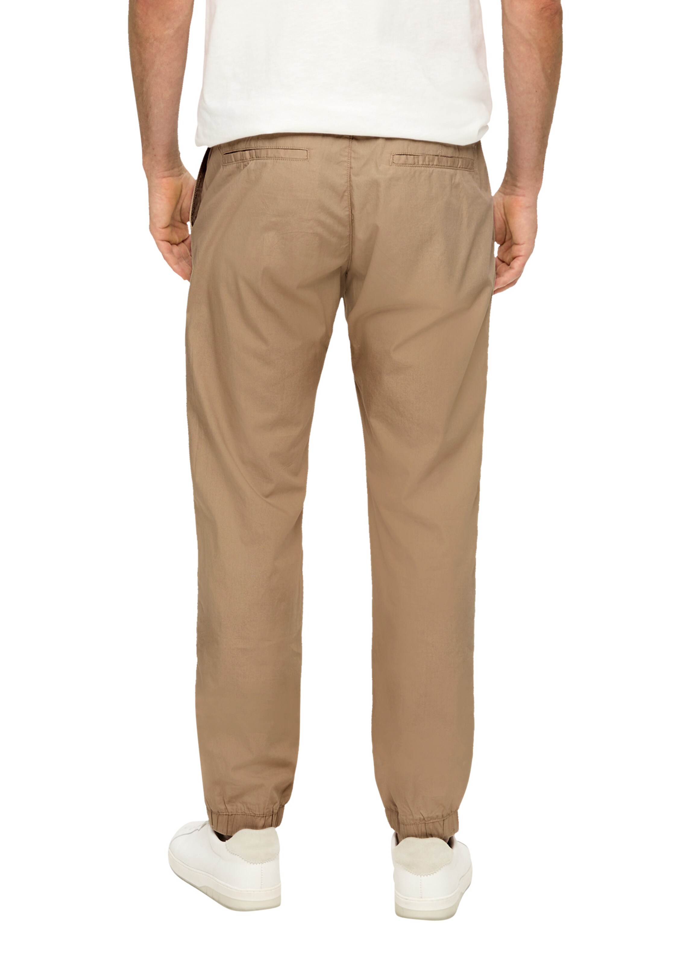 Effilé Pantalon chino 'Phoenix' s.Oliver en marron