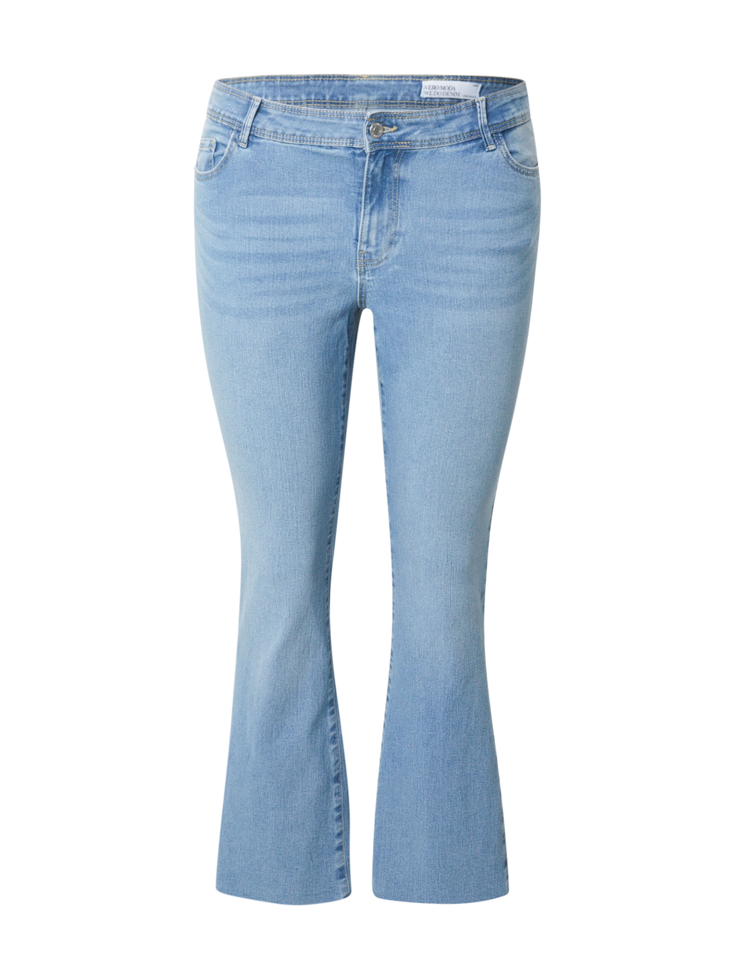 Vero Moda Curve Bootcut Jeans 'VMCSHEILA' in Blau: Vorderseite