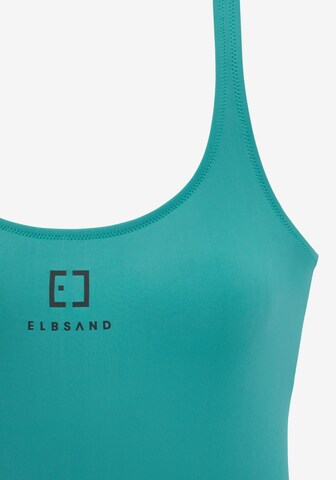 Elbsand T-Shirt Uimapuku värissä vihreä