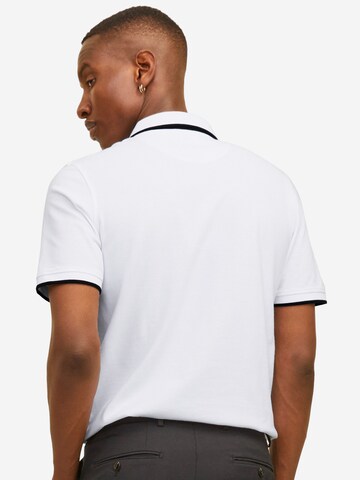 JACK & JONES Shirt 'Paulos - Slim Fit' in White