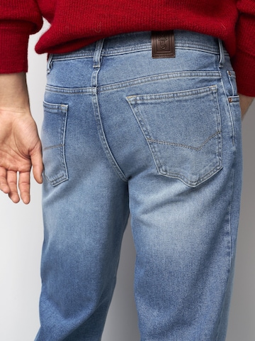 MEYER Regular Jeanshose in Blau