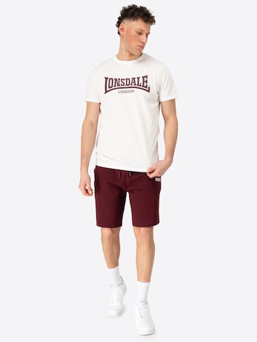 Survêtement LONSDALE en beige : devant