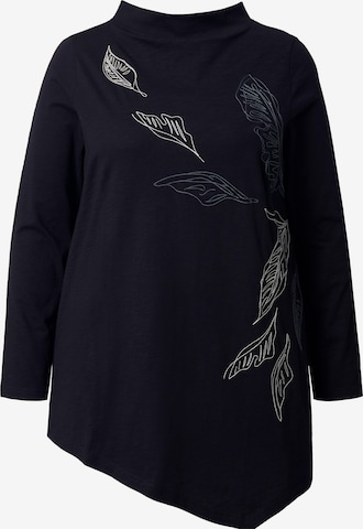 Ulla Popken Shirt in Black: front