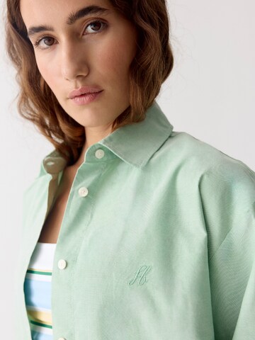 SEABASS Shirt 'Women Resort Shirt Soleil' in Groen