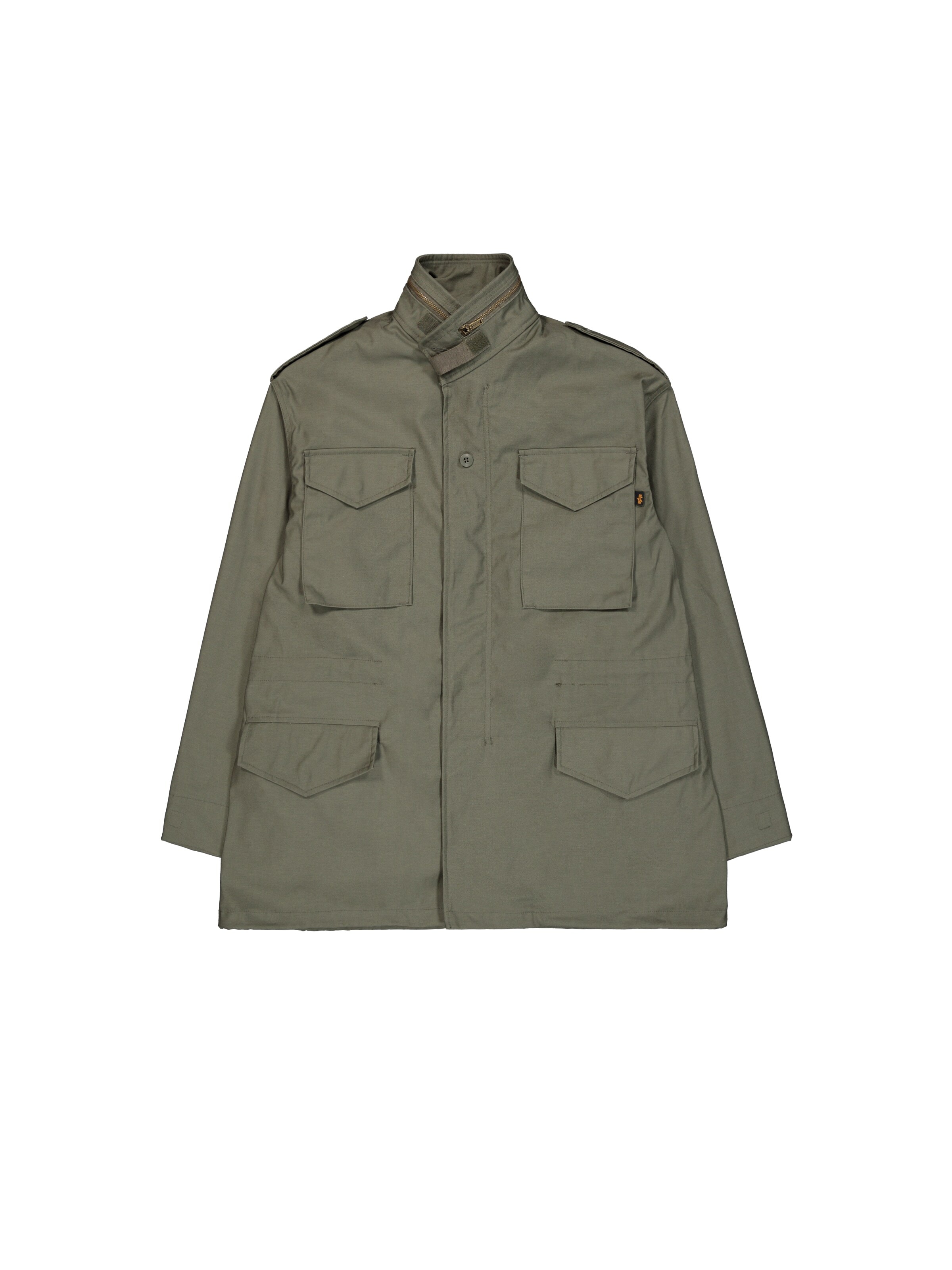 ALPHA INDUSTRIES Övergångsjacka i grön: framsida