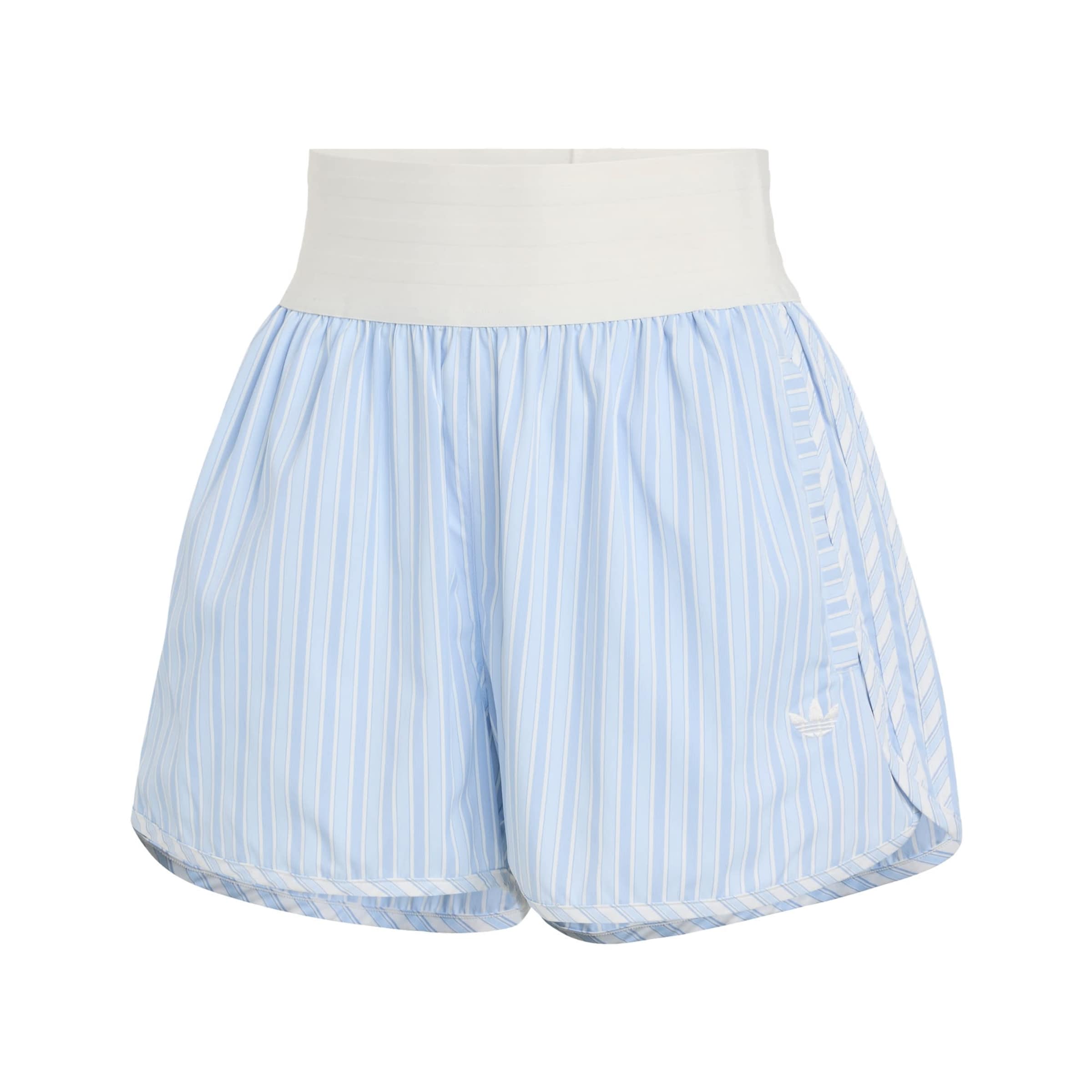 Loosefit Pantalon 'POPLIN' ADIDAS ORIGINALS en bleu : devant