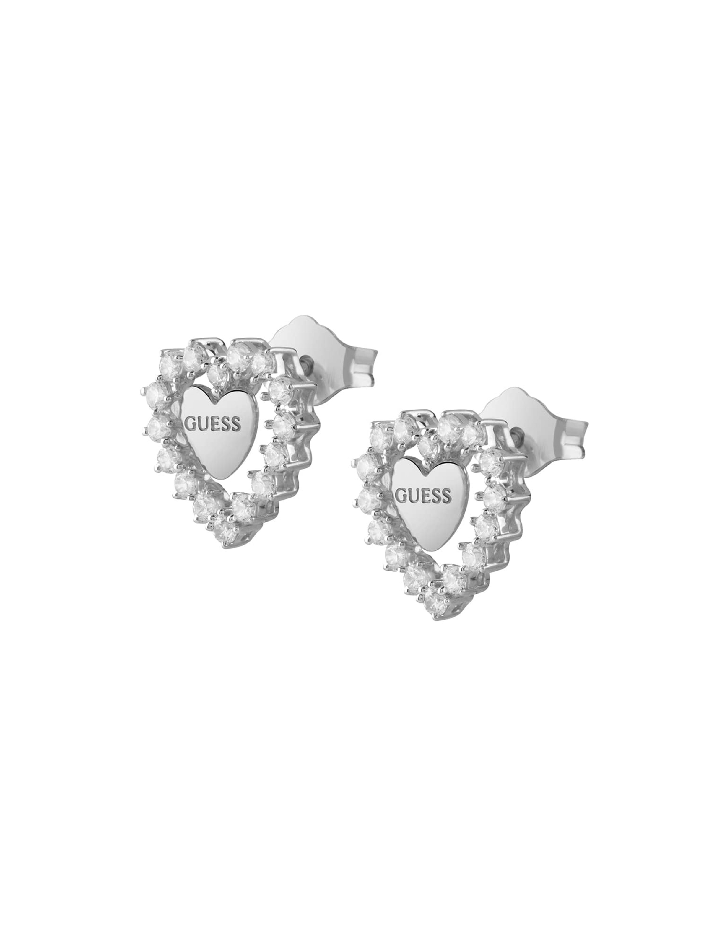 GUESS Earrings 'Jardin' in Silver: front