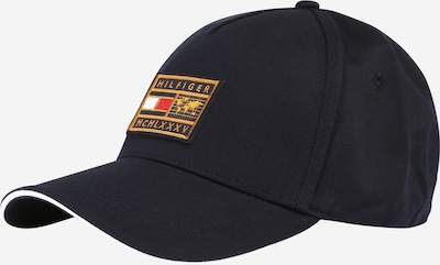 TOMMY HILFIGER Casquette en bleu foncé / jaune / rouge / blanc, Vue avec produit