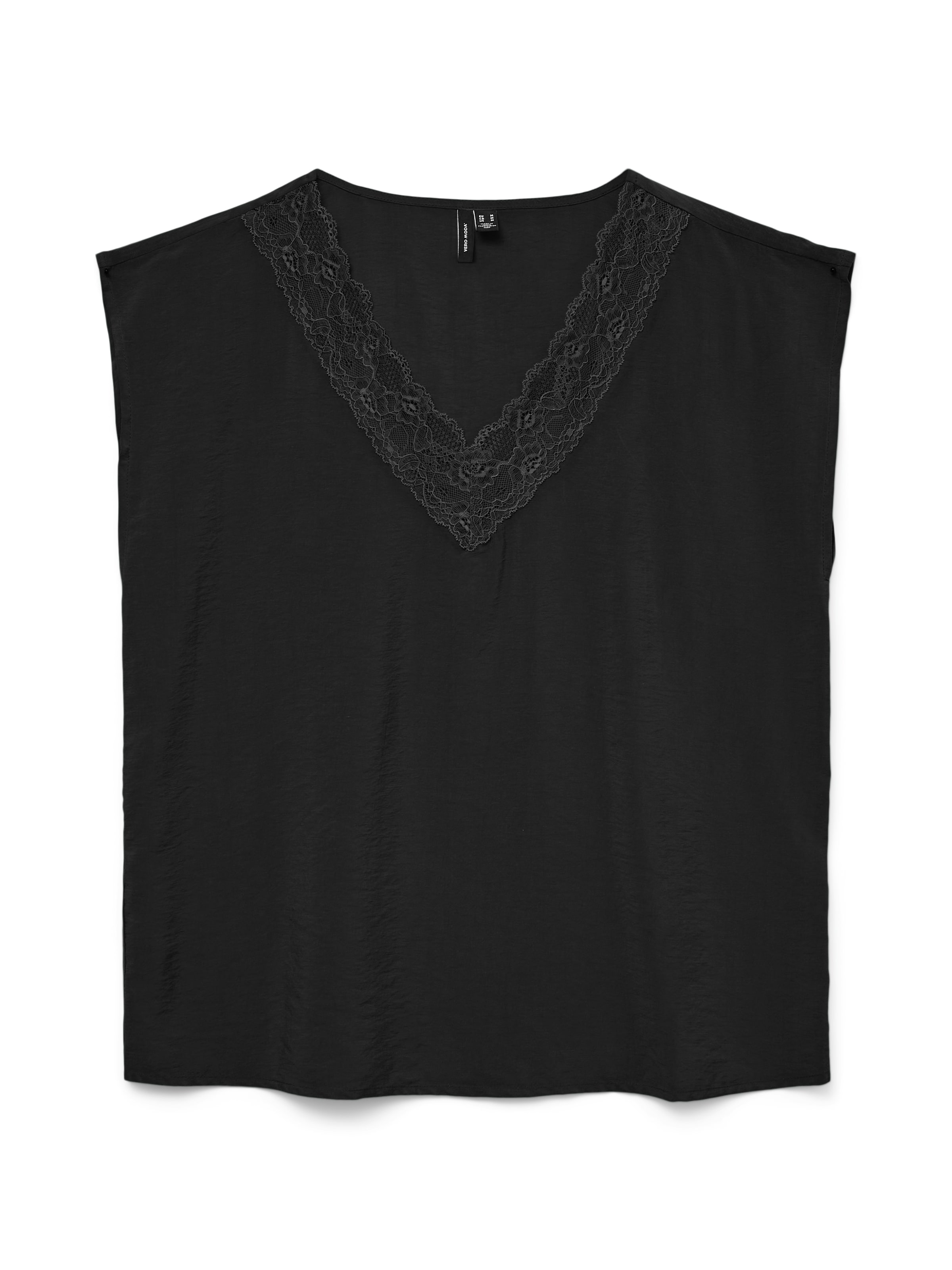 VERO MODA Top 'VMSafa' in Black: front