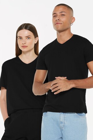 Harlem Soul T-Shirt V-Neck, 2er-Pack in Schwarz: Vorderseite