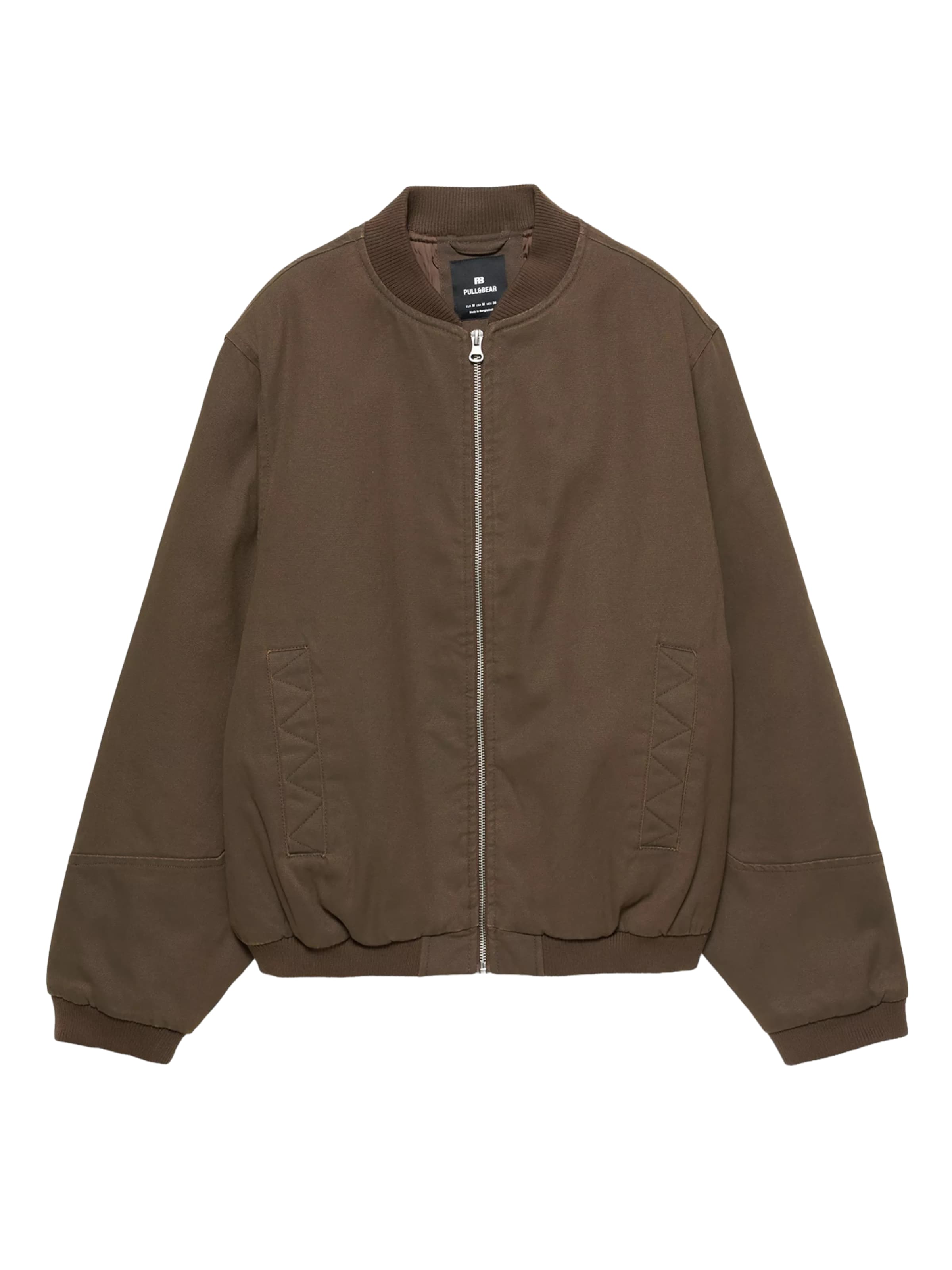 Pull&Bear Övergångsjacka i brun: framsida