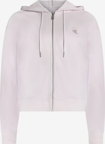Hanorac de la Calvin Klein Jeans pe roz: față