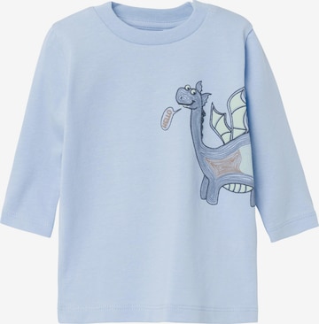 T-Shirt 'DRUM' NAME IT en bleu : devant