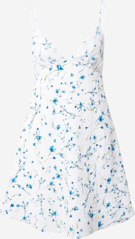 Gina Tricot Zomerjurk in Blauw: voorkant