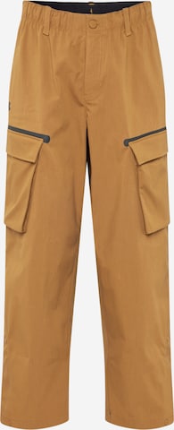 UNDER ARMOUR Loosefit Urheiluhousut 'Unstoppable Utility' värissä ruskea: etupuoli