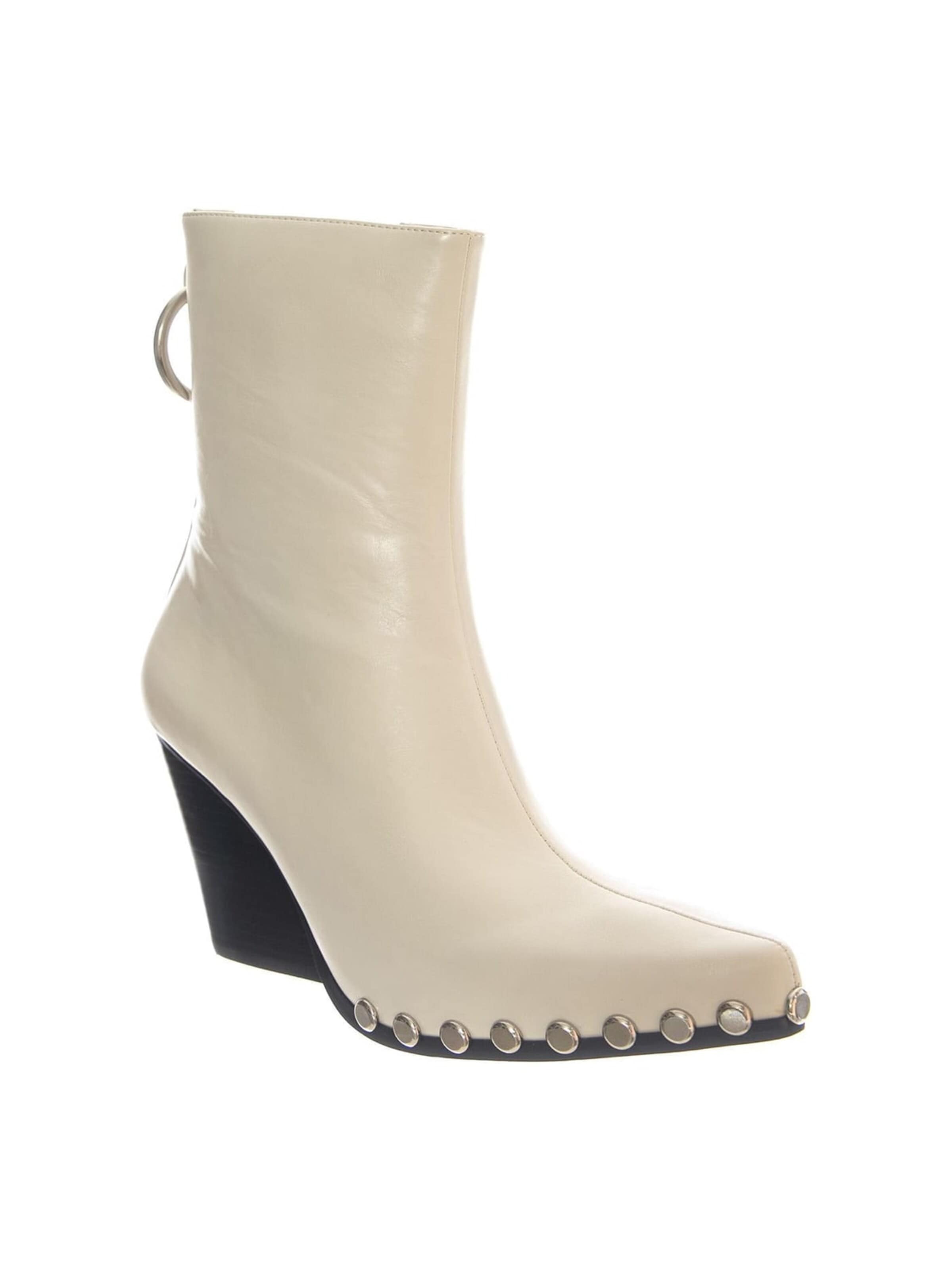 Jeffrey Campbell Laarzen 'Walton' in Beige: voorkant