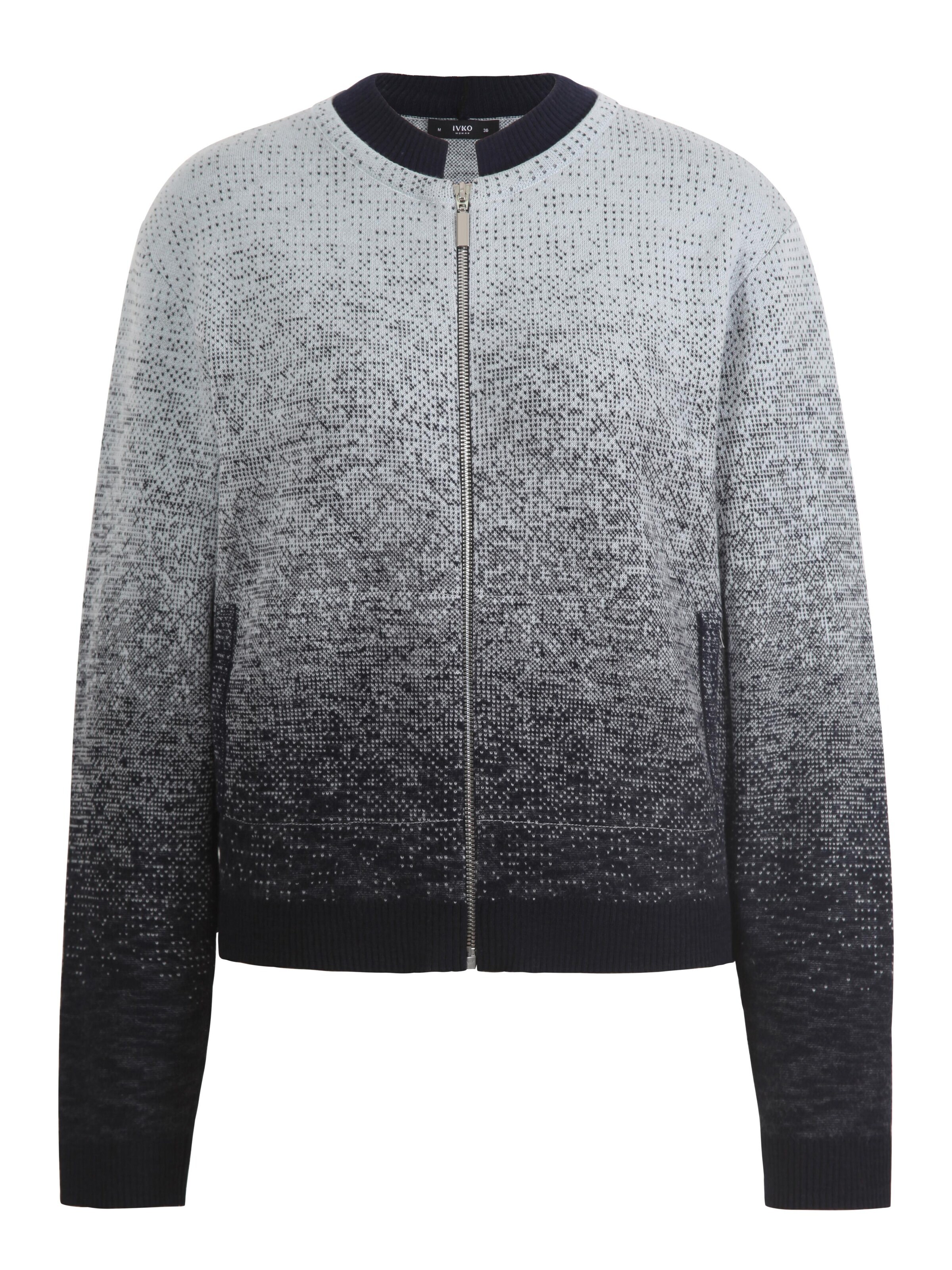 IVKO Knit Cardigan in Blue: front