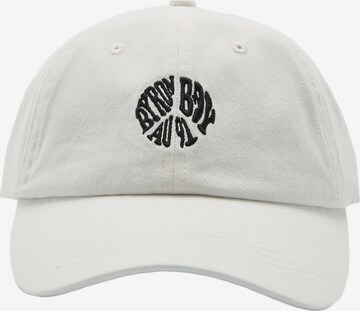 Cappello da baseball di Pull&Bear in bianco: frontale