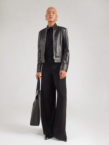 Wide Leg Pantalon 'CORALIE' MAC en noir