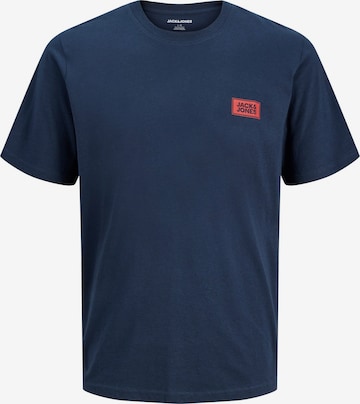 JACK & JONES Póló 'JJRUSH' - kék: elől