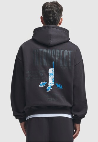 2Y Studios Sweatshirt 'Introspect' in Black: front