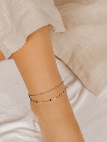 Hey Happiness Fußschmuck 'Sunline' in Silber
